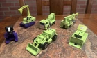 Vintage 1985 G1 Hasbro Transformers Constructicons Devastator Figure Parts Lot