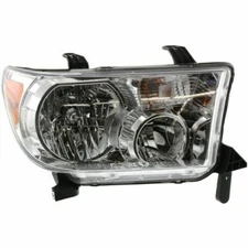 Right Headlight Assembly w/o Level Adjuster For 2007-20 Toyota Sequoia TO2503171