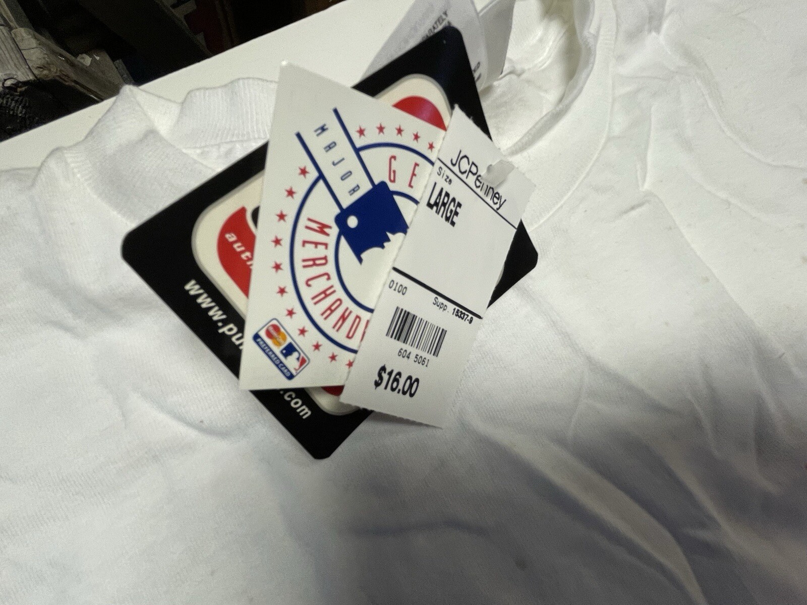 ALTRA T shirt Griffey Jr nuova con etichette adulto (vedi foto per dettagli) vedi macchie