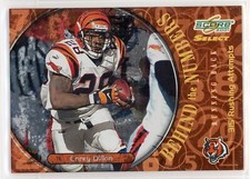 2001 Score Select Behind the Numbers COREY DILLON #BN 34 Ser# 142/315