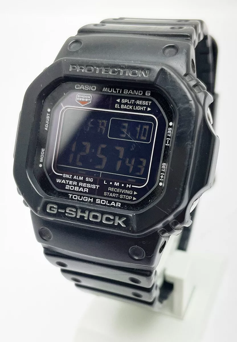 Casio G Shock GW-M5610BC-1JF Wrist Watch for Men Radio Wave 6 Band