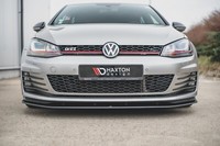 Cup Spoilerlippe FüR VW Golf 7 GTI Frontspoiler Spoilerschwert Performance V3