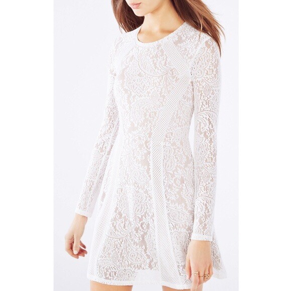cotton on white lace dress Girls White First Communion Dress main image 0