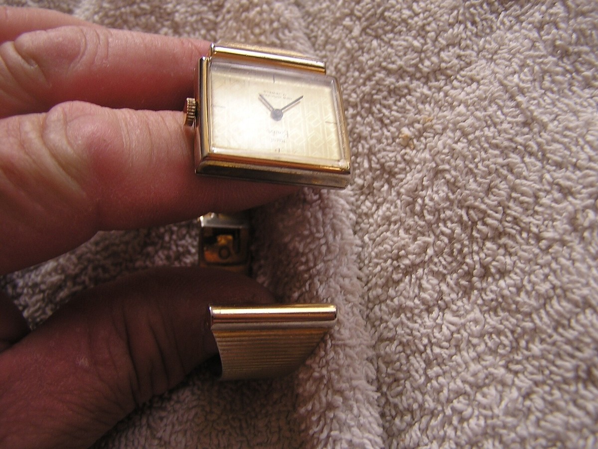 ✔Rare Vintage Marcel Boucher 17-Jewel Hinged Silver-Tone Cuff Watch Vintage Marcel Boucher Silver and Lucite Cuff | Mercari main image 3