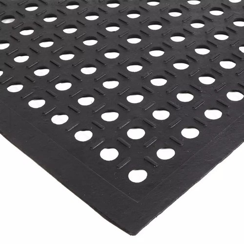 Durable Anti Fatigue Non-slip Rubber Drainage Restaurant Kitchen Bar Floor Mat - Picture 5 of 6