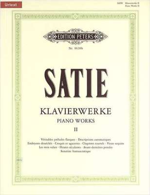 Klavierwerke Band 2 Erik Satie URTEXT - PORTOFREI VOM MUSIKFACHHÄNDLER !