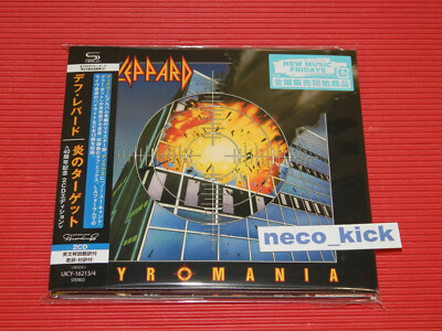 11B DEF LEPPARD PYROMANIA 40TH ANNIVERSARY EDITION JAPAN 2 SHM CD