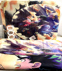 6 PC My Hero Academia Bathroom Rugs Set Shower Curtain Non-Slip Toilet Lid Cover