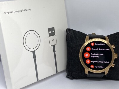 Fossil Gen 3 Authentic Genuine Smart Watch Custom Band FTW4002 LT187