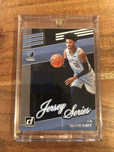 Ja Morant 2019-20 Panini Donruss Jersey Series Game Used Patch Relic Rookie NRMT