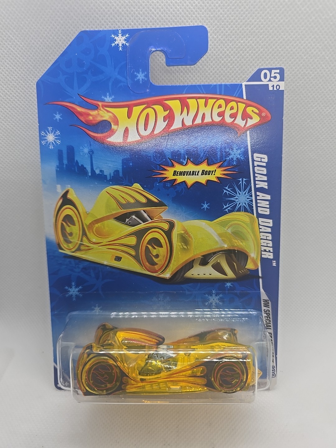 Hot Wheels Cloak And Dagger HW Special Features 2009 Removable Body New Sealed