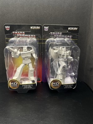 Wizkids Transformers HD Minis RARE Optimus Prime Starscream Hasbro lot NEW OOP
