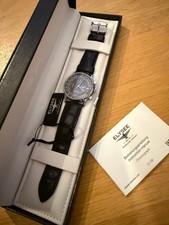   ELYSEE     CHRONOGRAPH    UHR    CITIZEN MIYOTA  VK67    LEDER ARMBAND    NEU 