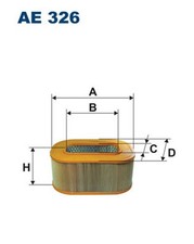 FILTRON Luftfilter AE 326 Filtereinsatz für S124 124 KLASSE MERCEDES W124 Model FILTRON Luftfilter AE 326 Filtereinsatz für S124 124 KLASSE MERCEDES W124 Model