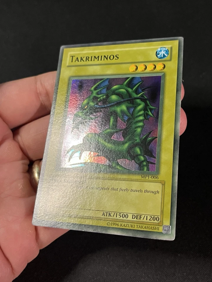 Yu-Gi-Oh! TCG Takriminos MP1-006 Limited Super Rare NM Max Faded - Image 4 of 4