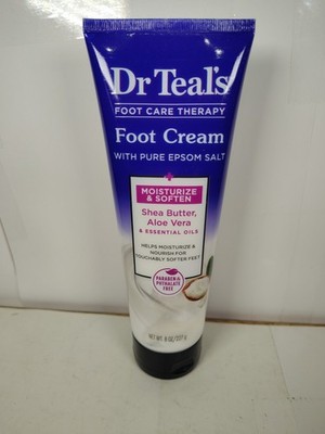 Dr Teal's Foot Care Therapy With Shea Butter and Aloe Vera Moisturize & Softe...