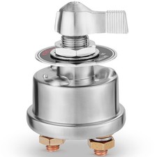 Battery Disconnect Switch - Top or Side Mount - 300 amp, 12-48 V - Master Shu...