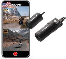 K6 Motorcycle 2K QHD Dash Cam Dual STARVIS IMX335 IMX307 2K 1080P Front  Rear