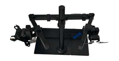 Dual Monitor Mount Adjustable Full Motion Arm Fits 13-32in