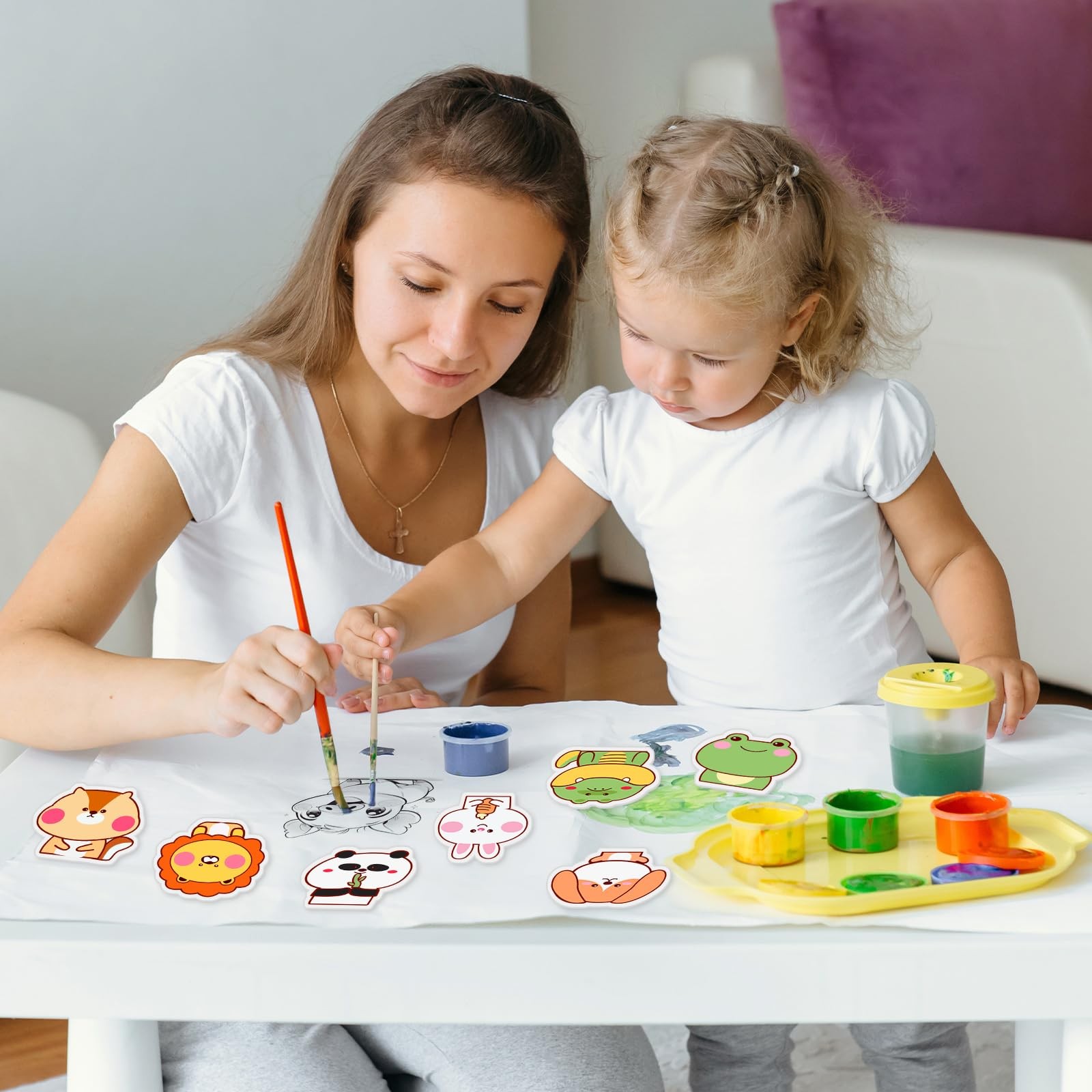 20 Pieces Shrinky Dink Sheets Shrink Plastic Paper for Kids Adults DIY Crafts Ke