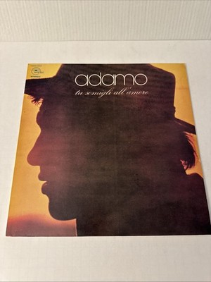 Adamo   Tu Somigli All Amore LP 1974 Emidisc EMI Italiana 3C 048-51843 Italy 