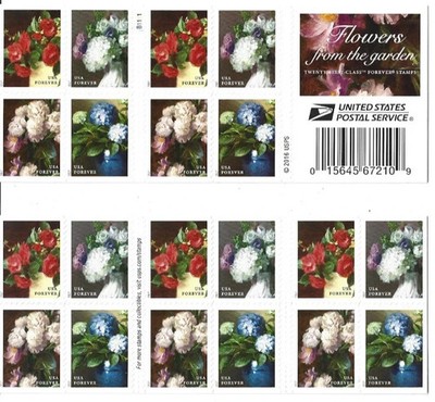 切手77 2019 Cactus Flowers USPS Booklet – 20 First Class Letter Stamps