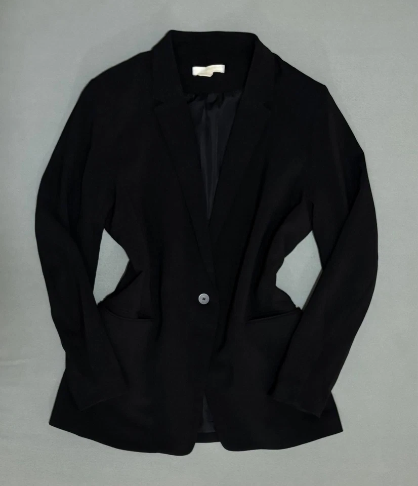 H&M Damen Blazer schwarz - Gr. 46 - Bild 1 von 1