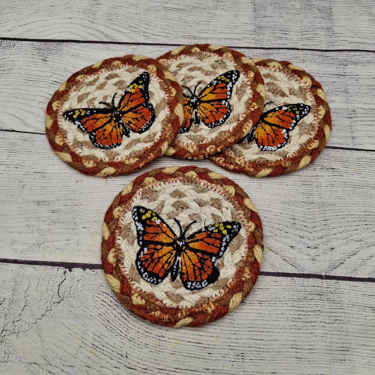 Set of 4 Braided Jute 5