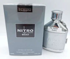 Dumont Paris Nitro Elixir Men 3.4 Oz Extrait De Parfum New Launch