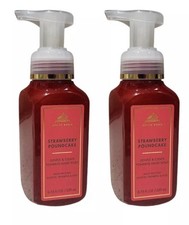 2 BRAND NEW Bath  Body Works Strawberry Pound Cake Foaming Hand Soap 8.75 oz