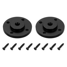 1/4" Thread Tripod Adapter Holder 20mm Dia, 2Pcs Aluminum Alloy Flange Wall M...