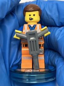 Lego Movie Dimensions Emmet Minifigure Minifig 71212 To Life - CRACKED TORSO