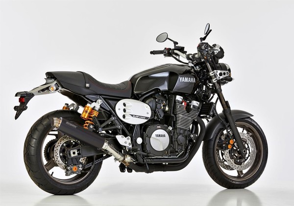Shark SRC 4 Auspuff Schwarz Passend FüR Yamaha XJR1300 2007-2016-image