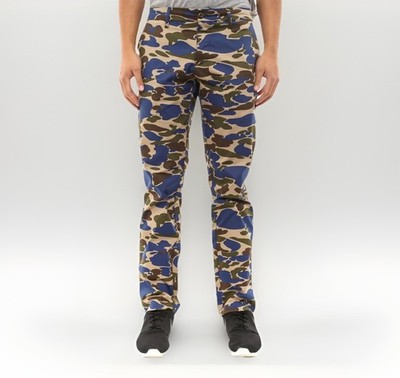 Carhartt WIP Sid Pant Wichita 7.5oz Twill Camo Isle/Metro Blue Rigid W31 L32