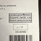 Dynex DX-AV082 RG6 Coaxial Cable F Male to F Male 12 ft Black — photo 8