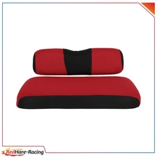 Red Golf Cart Front Cushion Mesh Seat Cover For EZGO RXV New
