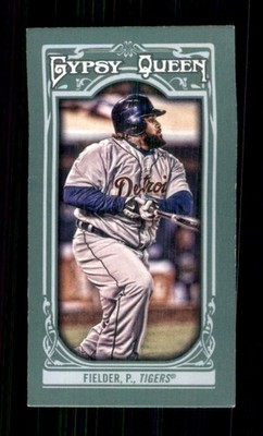 2013 Topps Gypsy Queen Prince Fielder Mini Detroit Tigers #117