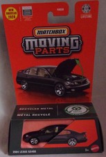 Kkar Matchbox - 2026 Moving Parts - 1150 - 2004 Lexus Gs400 - Black Kkar Matchbox - 2026 Moving Parts - 1150 - 2004 Lexus Gs400 - Black