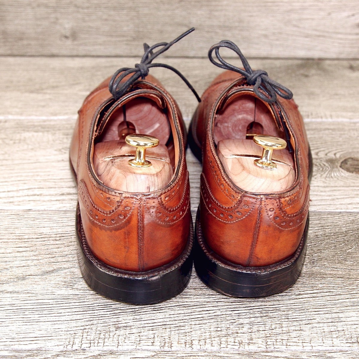 Allen Edmonds LEXINGTON Blucher 10 D Chestnut * with new  display picture 2