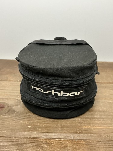 Vintage Nashbar Wedge Saddle Bag Under Seat Bike Large Black & Red Expander USA - Picture 6 of 17
