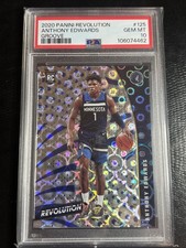 2020-21 Panini Revolution - Rookies Groove #125 Anthony Edwards (RC) PSA 10