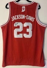 Trayce Jackson Davis Signed Indiana Hoosiers Jersey Autographed JSA COA