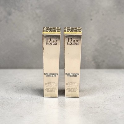 2) Dior Backstage Flash Perfector Concealer - Shade 5W - 11 ml/0.37 fl oz NIB