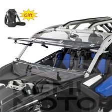 Upgraded Version 2-IN-1 Front Flip Windshield For Can-Am Maverick X3 2018-2025