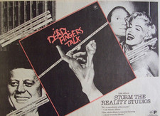 DEAD FINGERS TALK original 1978 POSTER ADVERT STORM THE REALITY STUDIOS