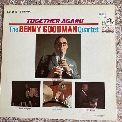 The Benny Goodman Quartet Together Again! 1964 Lionel Hampton Teddy Wilson