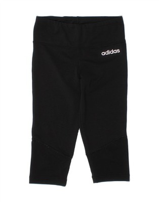 Adidas Mädchen Climacool Leggings 7-8 Jahre XS schwarz Polyester BC10