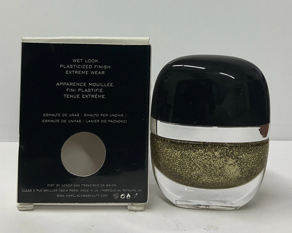 Laca para unhas Marc Jacobs Enamored Hi-shine #168 Showgirl 0,43 fl. Oz novo na caixa - Imagem 4 de 4