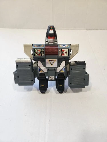 1985  Tonka GoBots Power Suits Warrior GRUNGY Action Figure Bad Condition