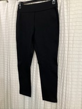 Express Women's Ponte Pants Black Sz Med 25  Inseam Rayon/Span NWT